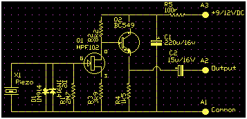 Hydrophone circuit