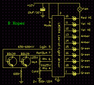 Thermo fan circuit