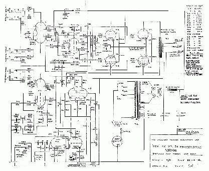 AC30.36 circuit, original works drawing